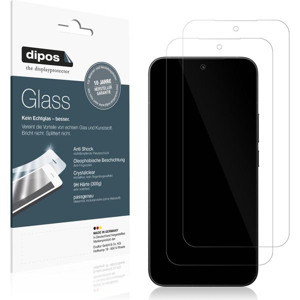 2X Pellicola Protettiva Per Xiaomi 15T Protezione Vetro Flessibile 9H Dipos-image