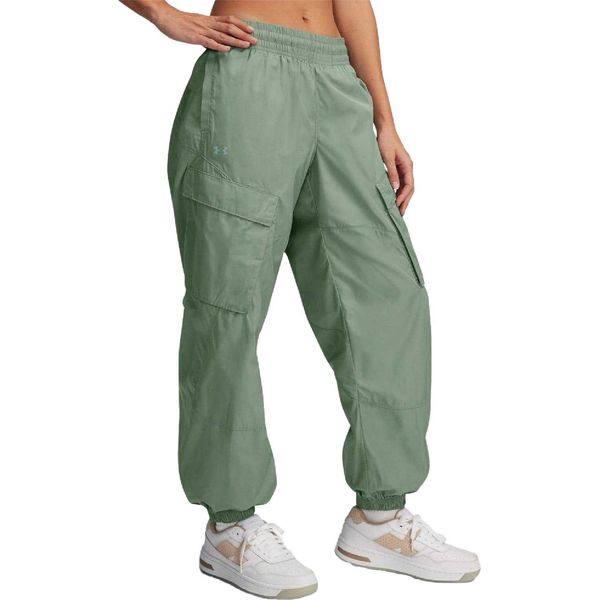 Under Armour - Pantaloni Cargo "Unstoppable Sheen"" Da Donna GT9488 (L) (Verde)"-image
