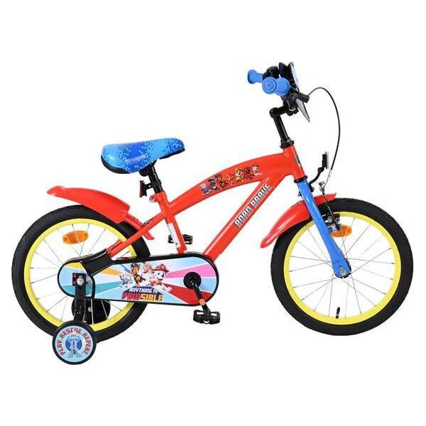Bicicletta Per Bambini Paw Patrol - Ragazzi - 16 Pollici - Rosso Blu-image