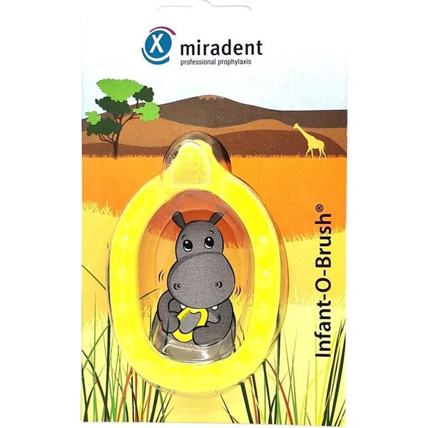 Miradent Spazzolino Per Bambini Infant-O-Brush Giallo 1 Pz-image