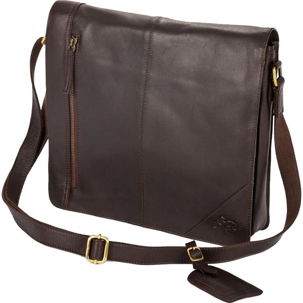 Eastern Counties Borsa Messenger In Pelle EL152 (Taglia Unica) (Marrone)-image