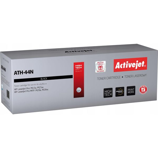 Activejet ATH-44N Toner (Replacement For Hp 44A CF244A; Supreme; 1000 Pages; Black)-image