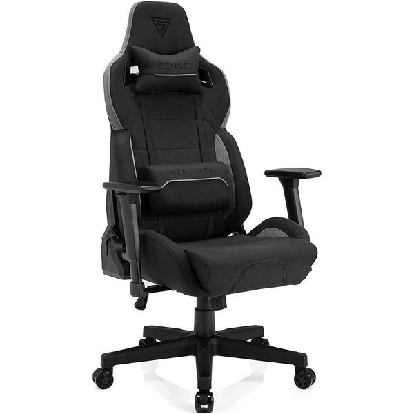 SENSE7 Sentinel Gaming Chair Sedia Da Scrivania Sedia Ergonomica Da Ufficio Sedia Ergonomica Per Gamer Poltrona Da Gioco Sedia Da Gioco Nera Sedie Da Gioco Sedia Ergonomica Da Ufficio Sedia Girevole 150 Kg-image