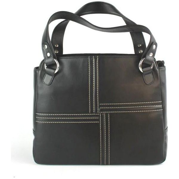 Eastern Counties Leather - Borsa Da Donna "Janie"", Pelle EL417 (Taglia Unica) (Nero)"-image