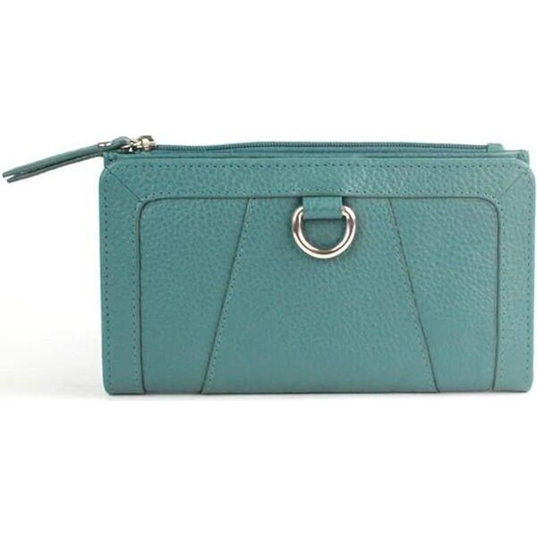 Eastern Counties Leather - Portafoglio In Pelle "Davina"" EL371 (Taglia Unica) (Blu Acqua)"-image