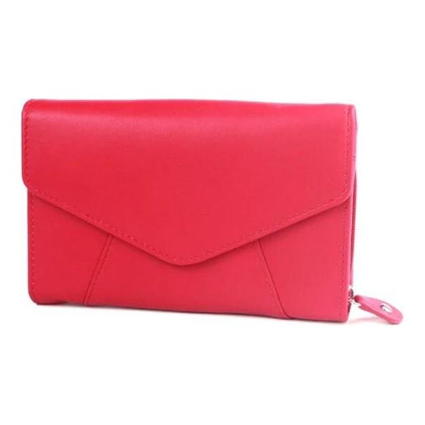 Eastern Counties Leather - Portafoglio In Pelle "Camille"" - Busta EL362 (Taglia Unica) (Melone)"-image
