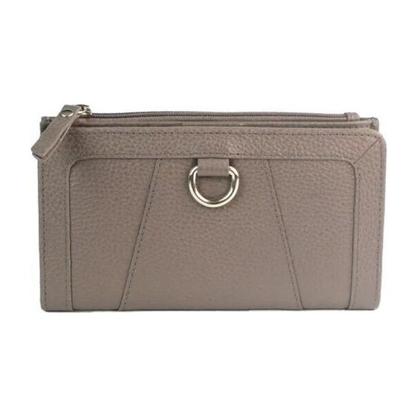 Eastern Counties Leather - Portafoglio In Pelle "Davina"" EL371 (Taglia Unica) (Verde Acqua)"-image