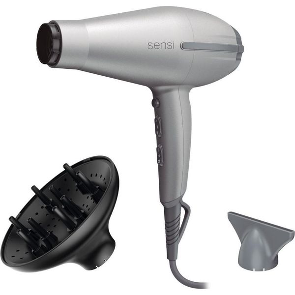 Asciugacapelli Ga.Ma GH3317 Phon Sensi Tempo 5 D 2200 W Grigio-image