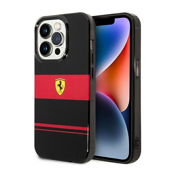 Ferrari Fehmp14Xucok Iphone 14 Pro Max6.7 Czarny/Black Hardcase Imd Combi Magsafe-image