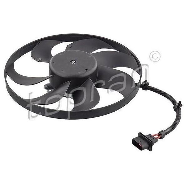 Topran 109 829 - Ventola Radiatore Oe 6Q0 959 455H Per Arosa (6H), Cordoba (6L), Ibiza (6L), Fabia I (6Y), Fox (5Z), Lupo (6E1, 6X1), New Beetle, Polo (6N), Polo (9N)-image