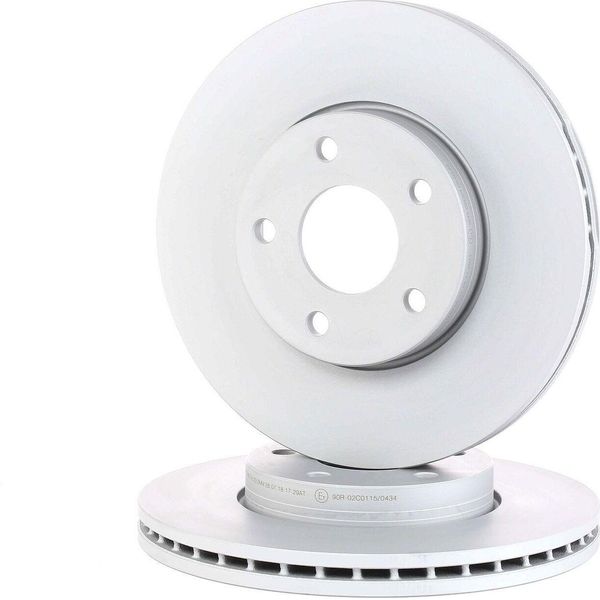 Ate 24.0125-0117.1 - Oe 1223665 Disco Freno Per C30 (533), C70 Ii Cabriolet (542), C-Max, Focus C-Max (DM2), Focus Ii, S40 Ii (544), V50 (545)-image
