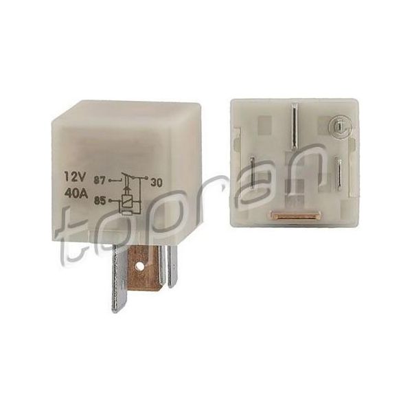 Topran 103 563 - Oe 357 911 253A VorglüHrelais FüR Toledo I (1L2), Inca (6K), Ibiza (6K), Cordoba (6K), Felicia (6U), Vento (1H), T4, Polo (6N), Passat (35I), Golf Iii (1H), Caddy Ii (9K)-image