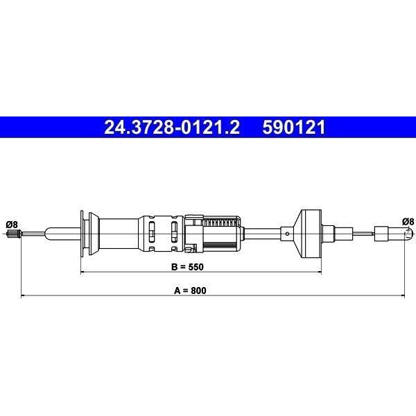 Ate 24.3728-0121.2 - Oe 191 721 335 Ab Supporto Per Toledo I (1L2)-image