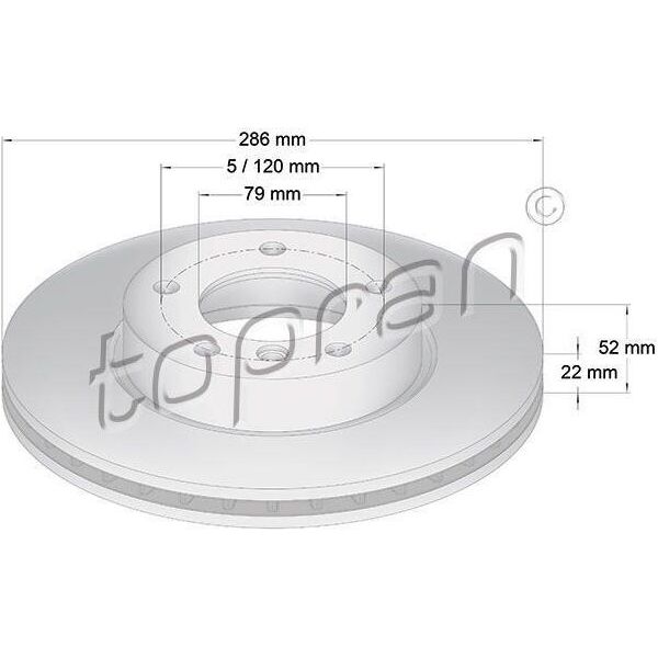 Topran 108 132 - Oe 1J0 411 327 Stabigummis, Vorderachse FüR A3 (8L), Toledo Ii (1M2), Leon (1M1), Octavia I (1U), New Beetle, Golf Iv (1J), Bora (1J)-image