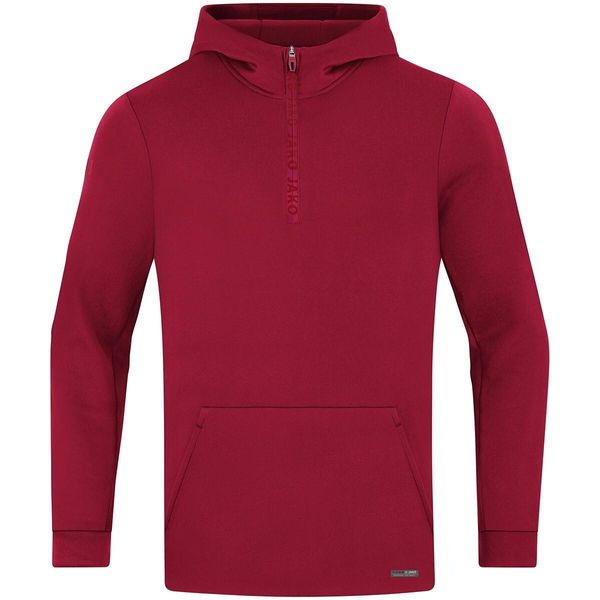 Jako Zip Hoodie Pro Casual, Chili Rot,-image