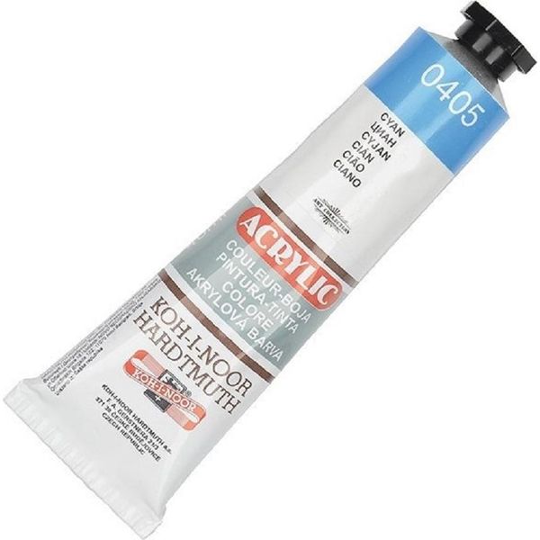 KOH-I-NOOR 16271000000 Vernice Acrilica 405 Ciano 40 Ml 1 Pz-image
