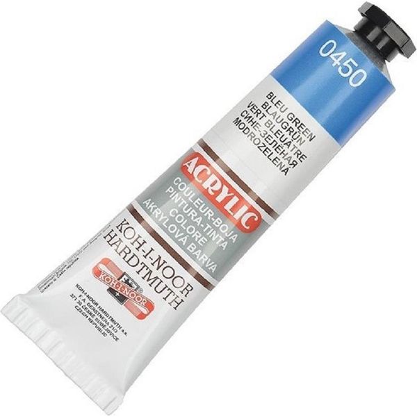 KOH-I-NOOR 16273400000 Vernice Acrilica 450 Blu Verde 40 Ml 1 Pz-image