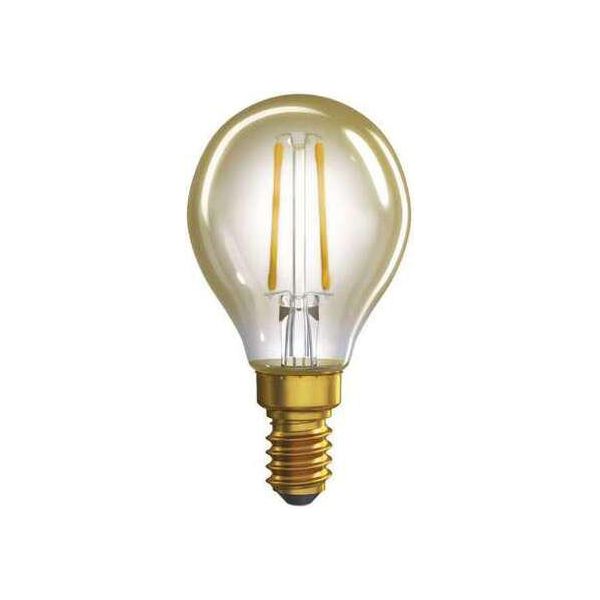 Lampadina A Led Emos Z74305 Lampadina A Led Vnt Mini-Globo 2W E14 Bianco Caldo+-image