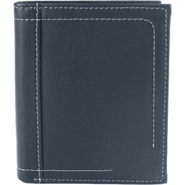 Pelle Delle Contee Orientali - Portafoglio In Pelle Da Uomo "Isaac"" EL469 (Taglia Unica) (Blu Navy)"-image