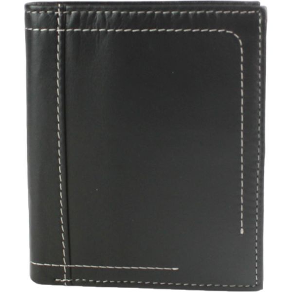 Eastern Counties Leather - Portafoglio In Pelle Da Uomo "Isaac"" EL469 (Taglia Unica) (Nero)"-image