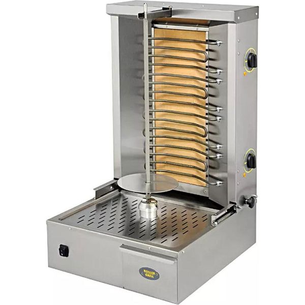 Roller Grill Griglia Elettrica, Capacità 25 Kg, Dimensioni 580 X 660 X 870 Mm (Lxpxa)-image