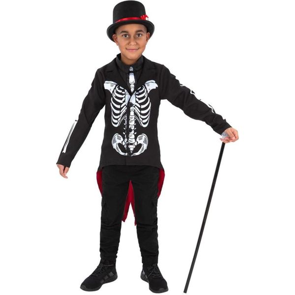 Smiffys - Costume "Senor"" Per Il Giorno Dei Morti - Ragazzi SM1564 (146-152) (Nero)"-image