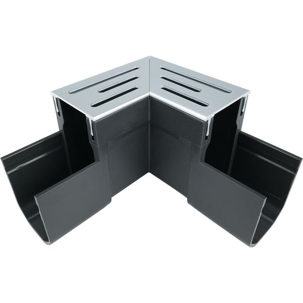 Angolo Per Canali Di Drenaggio Stretti Alluminio 155 X 155 - Per Pezzo-image