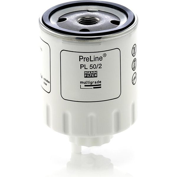 Filtro Carburante MANN-FILTER Pl 50/2 Spin-On-image