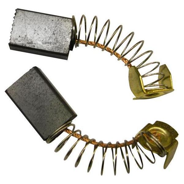 2X Spazzole Di Carbone Per Makita Ventosa/Soffiatore 4014N 9,9 X 5,9 X 15,0 Mm-image