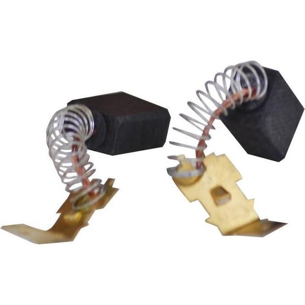 2X Spazzole Di Carbone Per Makita Taladro De Impacto HP1300S 5,9 X 8,9 X 11,9 Mm-image