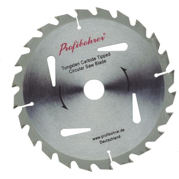 165 Mm Metallo Duro Lama Sega Circolare In Per Legno 165X20 Mm D24-image