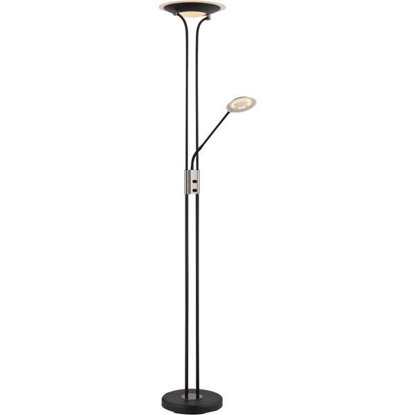 Globo Lighting Led Stehlampe "Tamika", Schwarz, Leuchten, Stehleuchte/Wohnzimmer/Schlafzimmer/Flur, Led Stehlampe-image