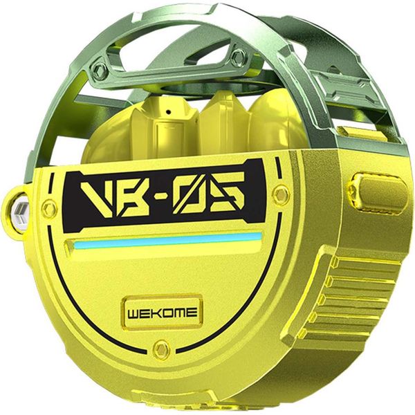 Wekome VB05 Serie Vanguard - Cuffie Wireless Bluetooth V5.3 Tws Con Custodia Di Ricarica (Verde)-image