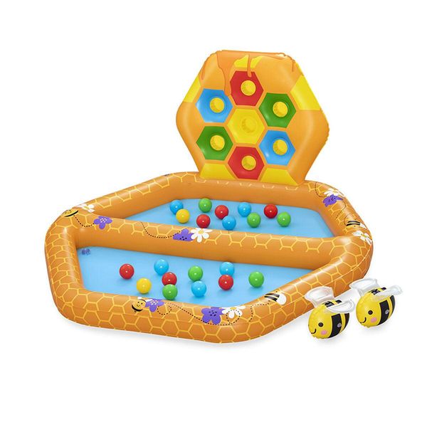 Bestway Piscina Gonfiabile Per Bambini Con Palline 127X119X61 Cm +12 Mesi Giardino 52639-image