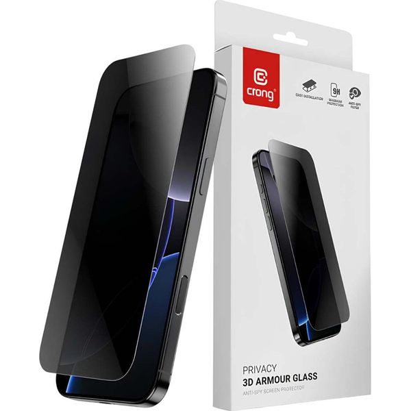 Crong Tempered Privacy Glass Iphone 16 Pro-image