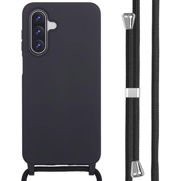 Samsung Galaxy A17/Samsung Galaxy A17 Custodia - Silicone - Imoshion Custodia Morbida/Custodia Con Cinturino/Cover Posteriore - Nero-image