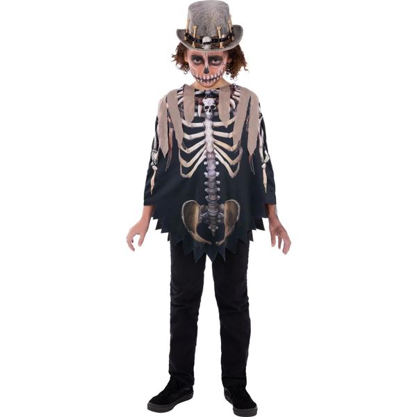 Smiffys - Costume Da Stregone Per Bambini SM3382 (Taglia Unica) (Multicolore)-image