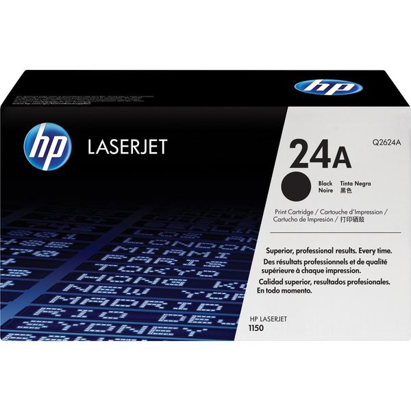 Hp 24A Black Original Laserjet Toner Cartridge Cartuccia Toner 1 Pz Originale Nero-image