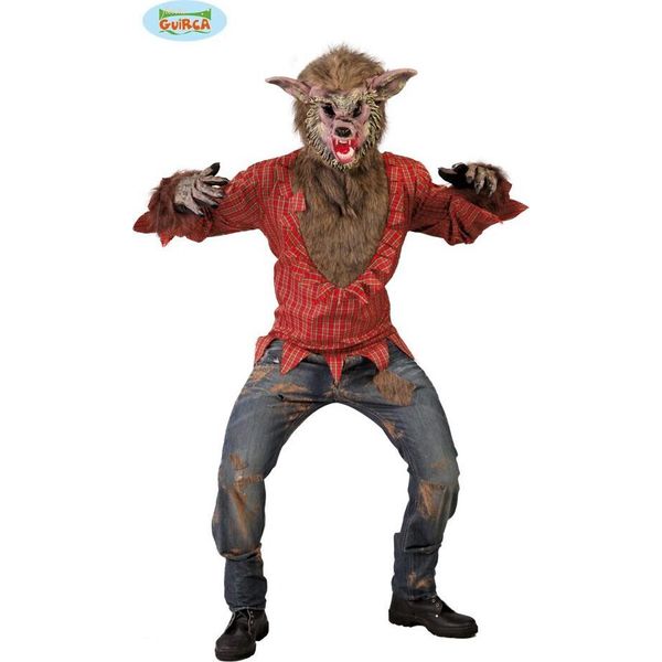 Costume Da Uomo Da Lupo Cattivo Cappuccetto Rosso Per Uomo-image