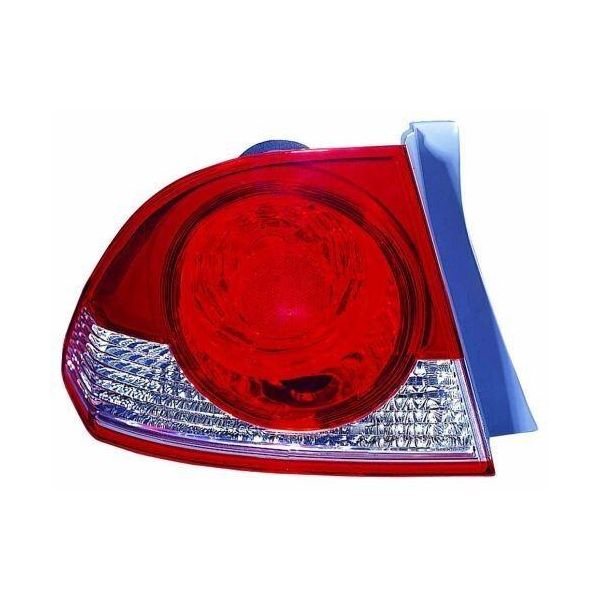 Abakus 217-1978L-AE - Luce Posteriore Combinata Oe 33551 Snb G01, Sinistra, Parte Esterna Per Civic Viii-image
