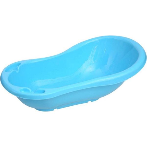 Vaschetta Lorelli Con Vani Portaoggetti, Lunghezza 84 Cm, Forma Ergonomica Dalla Nascita, Azzurro-image