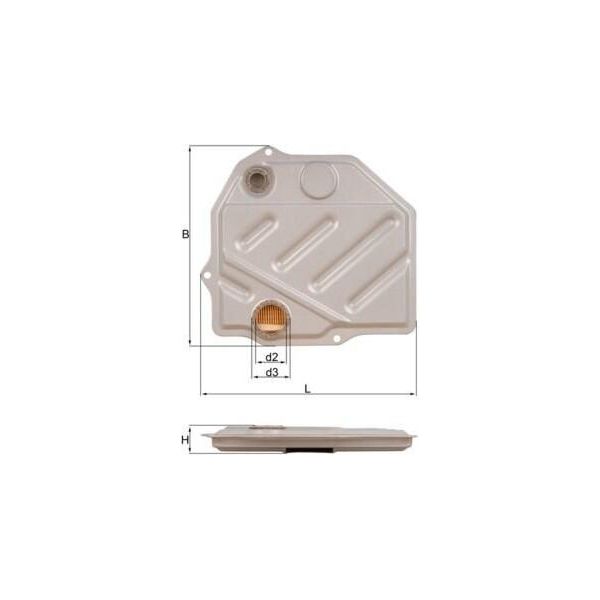 Mahle Hx 46 - Oe 1262770295 Filtro Idraulico, Cambio Automatico Per Cabriolet (A124), Classe C (W202), Classe C (S202), Classe E (W124), Classe E (W210), Classe E (A124), Classe E (C124), Classe E (S124), Classe E (S210), Sl (R129)-image