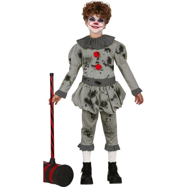 Guirca Parties Costume Da Bambino, Per Bambini, Clown Malvagio, Per 5-6 Anni Guirca-image