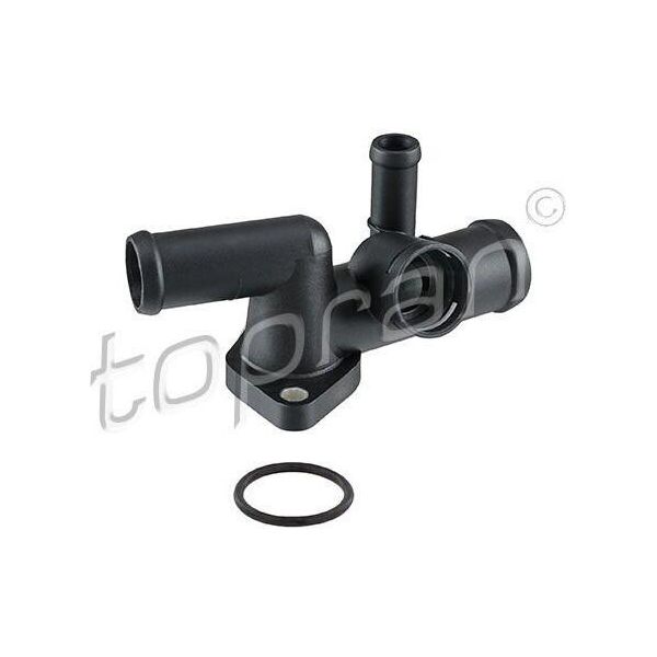 Topran 113 859 - Flangia Liquido Di Raffreddamento Oe 06A 121 133AH Per A3 (8L), Tt (8N), Bora (1J), Golf Iv (1J)-image