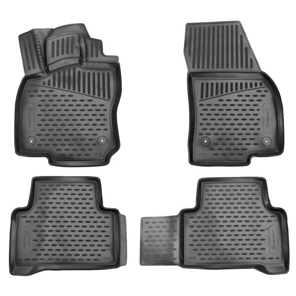 Tappetini Auto In Gomma Novline Vw Touran 2015- (5 Posti)-image
