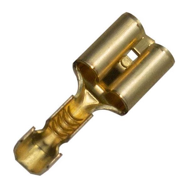 Manicotto A Innesto FASTIN-FASTON, Ottone Nudo 0,5 - 1,5 Mm²-image