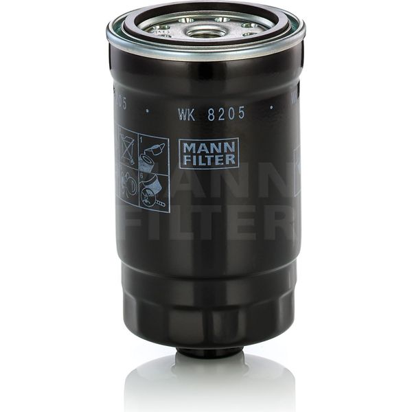 Filtro Carburante MANN-FILTER Wk 8205 Per Hyundai I10 (Pa) Per Kia Picanto (Sa) Per Ssangyong Tivoli Suv Filtro Spin-On-image