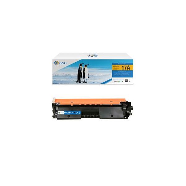 Toner G&G Compatibile Con Hp CF217A, NT-PH217, Hp 17A, Nero, 1600S-image