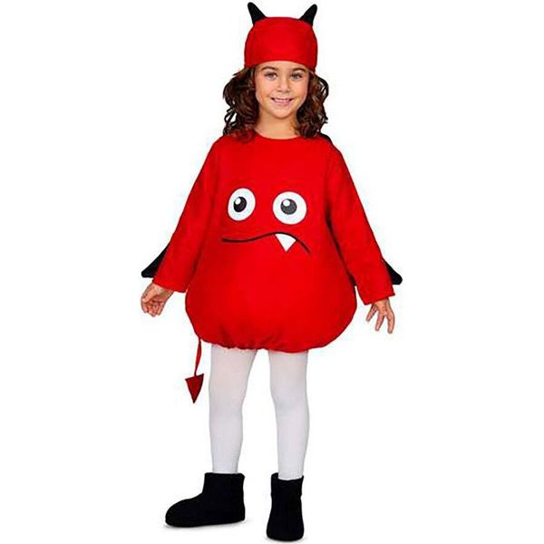 Mom Little Devil Junior Custom Rosso 3-4 Anni Rosso 3-4 Anni-image