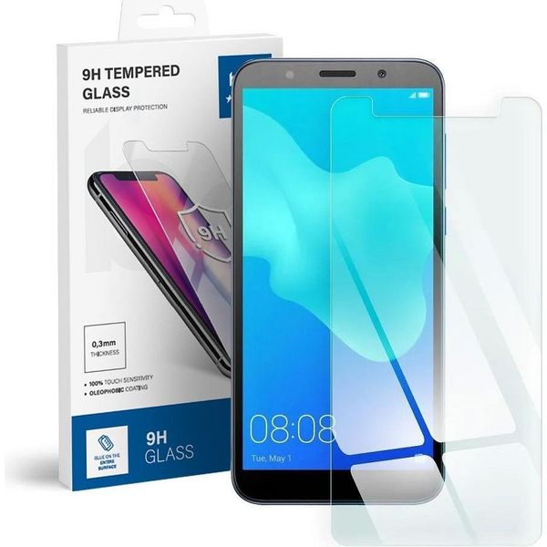 Vetro Temperato/Protettivo Huawei Y5 2018 - Blue Star-image